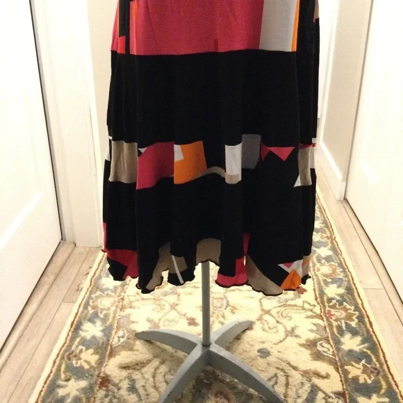 Joseph Ribkoff Colour Block Dress - Picture 7 of 8
